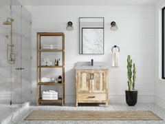 Malibu Mango Wood 30 in. W x 22 in. D Single Sink Bathroom Vanity - photo 40
