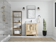 Malibu Mango Wood 30 in. W x 22 in. D Single Sink Bathroom Vanity - photo 20