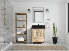 Malibu Mango Wood 30 in. W x 22 in. D Single Sink Bathroom Vanity - photo 16