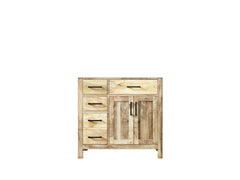 Malibu Mango Wood 36 in. W x 22 in. D Center Sink Bathroom Vanity - photo 6