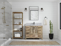 Malibu Mango Wood 42 in. W x 22 in. D Single Sink Bathroom Vanity - photo 12