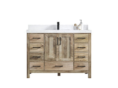 Malibu Mango Wood 48 in. W x 22 in. D Single Sink Bathroom Vanity - photo 1