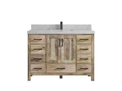 Malibu Mango Wood 48 in. W x 22 in. D Single Sink Bathroom Vanity - Willow Bath and Vanity
