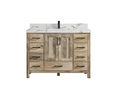 Malibu Mango Wood 48 in. W x 22 in. D Single Sink Bathroom Vanity - photo 16