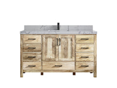 Malibu Mango Wood 60 in. W x 22 in. D Single Sink Bathroom Vanity - photo 13