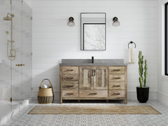 Malibu Mango Wood 60 in. W x 22 in. D Single Sink Bathroom Vanity - photo 43