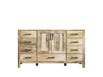 Malibu Mango Wood 60 in. W x 22 in. D Single Sink Bathroom Vanity - Willow Bath and Vanity