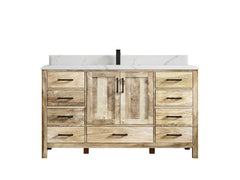 Malibu Mango Wood 60 in. W x 22 in. D Single Sink Bathroom Vanity - photo 33