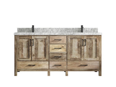 Malibu Mango Wood 72 in. W x 22 in. D Double Sink Bathroom Vanity - photo 29