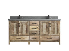Malibu Mango Wood 72 in. W x 22 in. D Double Sink Bathroom Vanity - photo 43