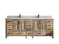Malibu Mango Wood 84 in. W x 22 in. D Double Sink Bathroom Vanity - photo 30