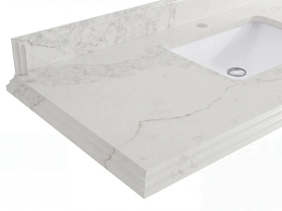 Malibu Teak Wood 30 in. W x 22 in. D Single Sink Bathroom Vanity - Willow Bath and Vanity