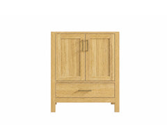 Malibu Teak Wood 30 in. W x 22 in. D Single Sink Bathroom Vanity - photo 33