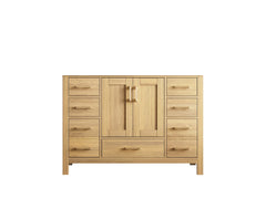 Malibu White Oak 48 in. W x 22 in. D Single Sink Bathroom Vanity - photo 7