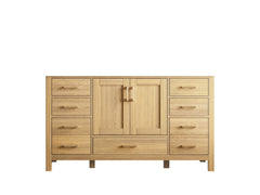 Malibu White Oak 60 in. W x 22 in. D Single Sink Bathroom Vanity - photo 7