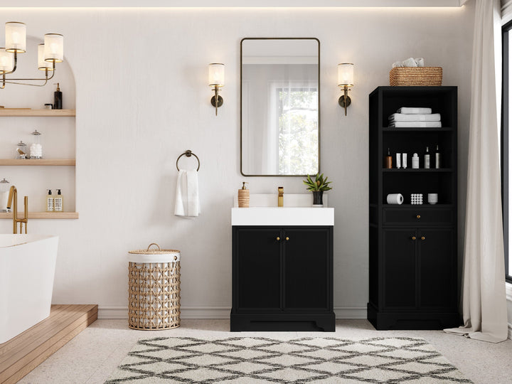 Manhattan 30 in. W x 22 in. D Single Sink Bathroom Vanity - photo 4
