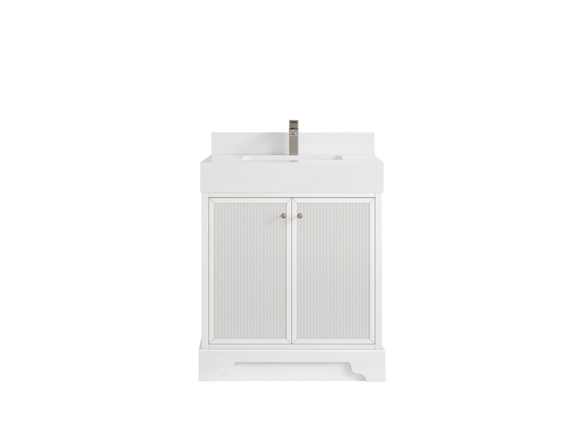 Manhattan 30 in. W x 22 in. D Single Sink Bathroom Vanity - Willow Bath and Vanity