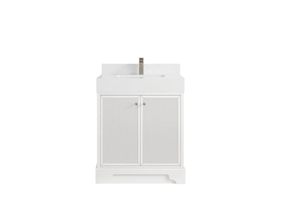 Manhattan 30 in. W x 22 in. D Single Sink Bathroom Vanity - Willow Bath and Vanity