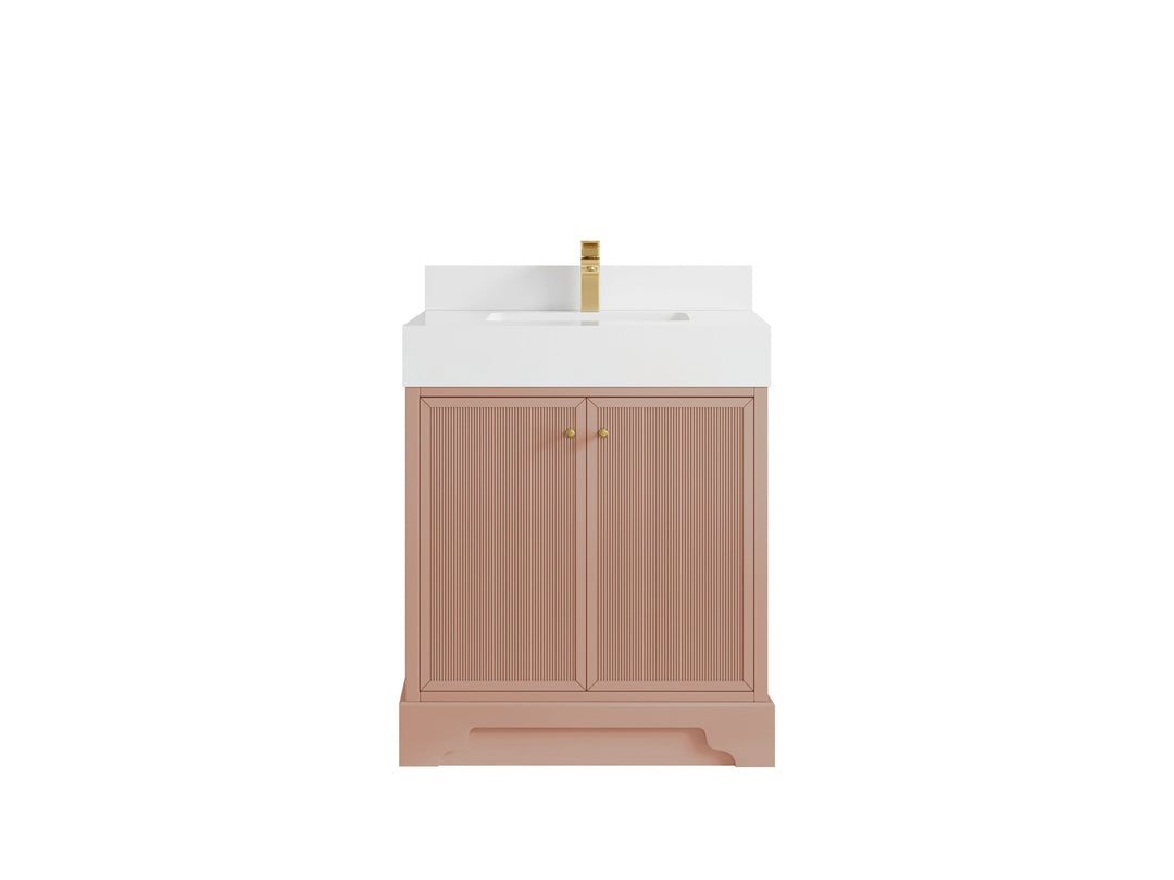 Manhattan 30 in. W x 22 in. D Single Sink Bathroom Vanity - Willow Bath and Vanity