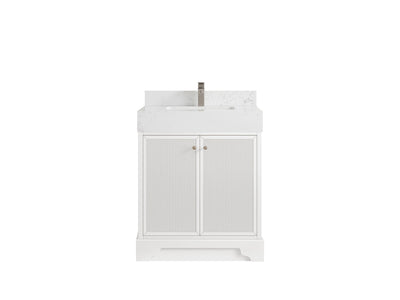 Manhattan 30 in. W x 22 in. D Single Sink Bathroom Vanity - Willow Bath and Vanity