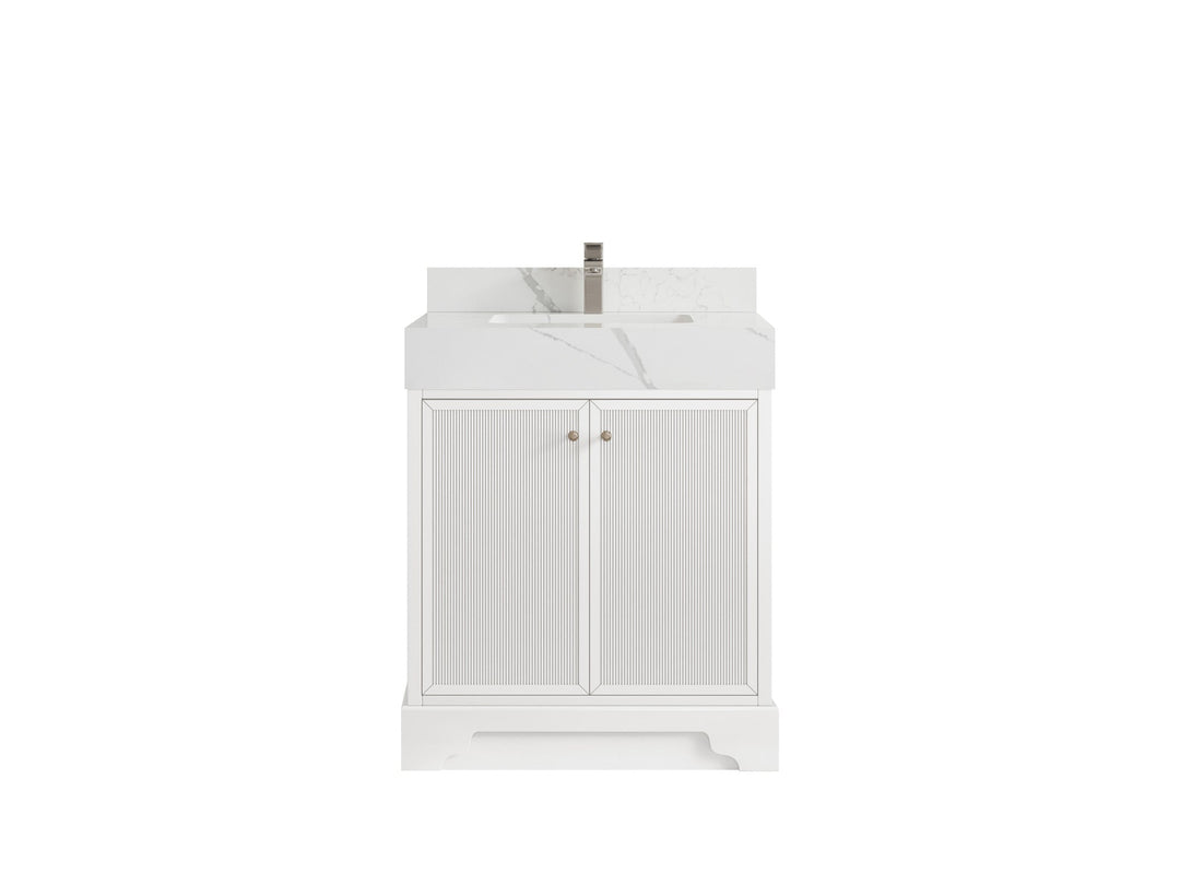 Manhattan 30 in. W x 22 in. D Single Sink Bathroom Vanity - Willow Bath and Vanity