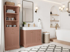 Manhattan 36 in. W x 22 in. D Center Sink Bathroom Vanity - photo 2