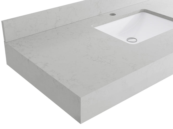 Manhattan 36 in. W x 22 in. D Center Sink Bathroom Vanity - photo 12