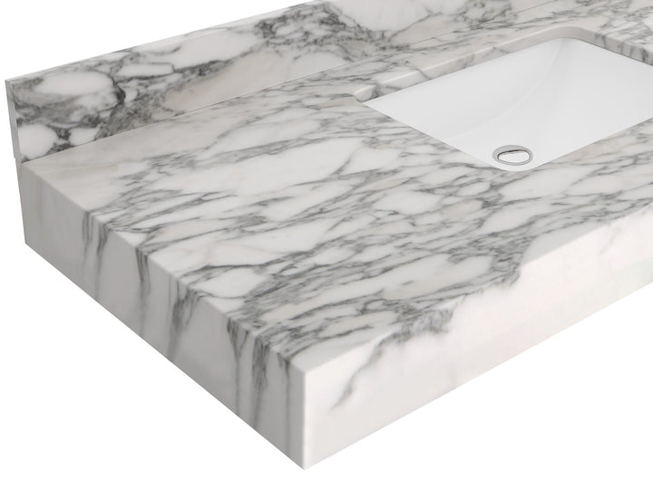 Manhattan 36 in. W x 22 in. D Center Sink Bathroom Vanity - photo 11