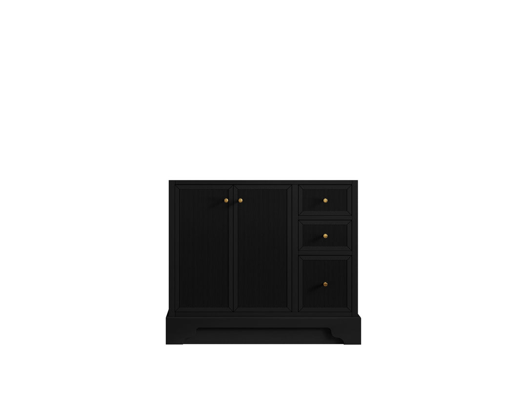 Manhattan 36 in. W x 22 in. D Center Sink Bathroom Vanity - Willow Bath and Vanity
