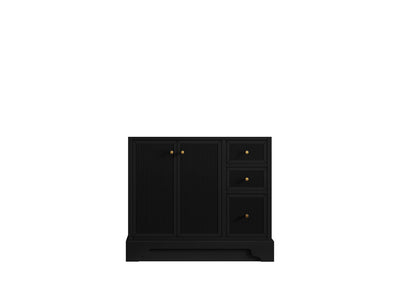 Manhattan 36 in. W x 22 in. D Center Sink Bathroom Vanity - Willow Bath and Vanity