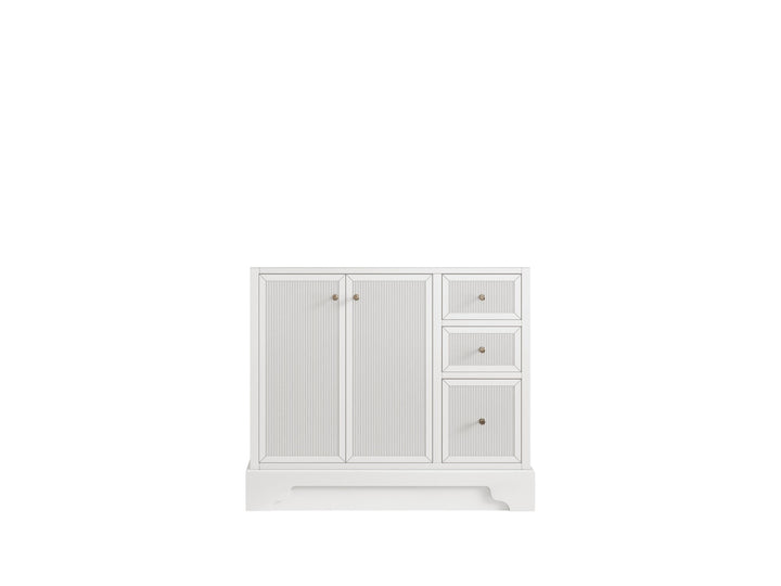 Manhattan 36 in. W x 22 in. D Center Sink Bathroom Vanity - photo 6