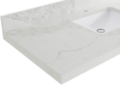 Manhattan 36 in. W x 22 in. D Left Offset Sink Bathroom Vanity - photo 14