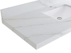 Manhattan 36 in. W x 22 in. D Left Offset Sink Bathroom Vanity - photo 15