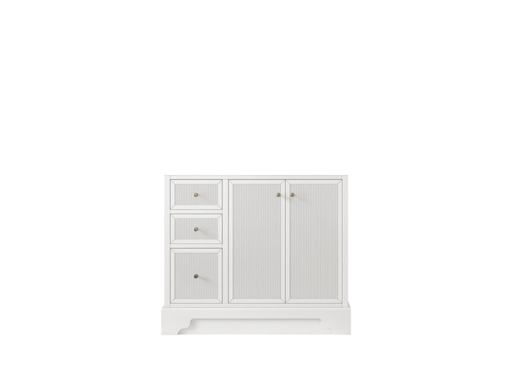 Manhattan 36 in. W x 22 in. D Right Offset Sink Bathroom Vanity - photo 6