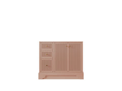 Manhattan 36 in. W x 22 in. D Right Offset Sink Bathroom Vanity - photo 6