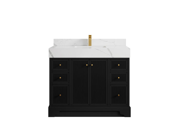 Manhattan 42 in. W x 22 in. D Single Sink Bathroom Vanity - photo 8