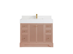 Manhattan 42 in. W x 22 in. D Single Sink Bathroom Vanity - photo 12