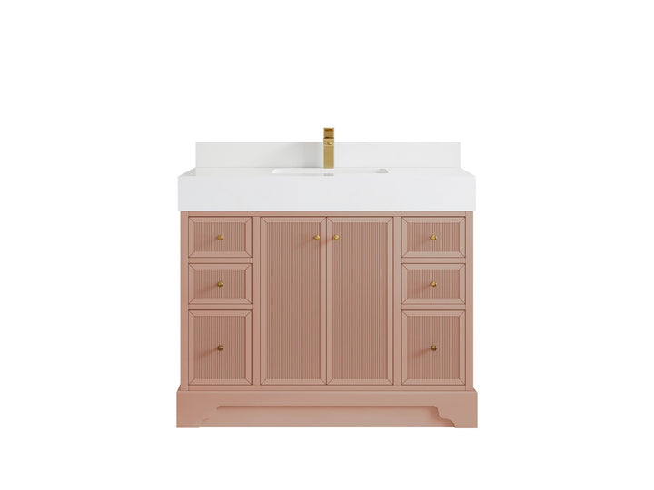 Manhattan 42 in. W x 22 in. D Single Sink Bathroom Vanity - photo 17