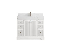 Manhattan 42 in. W x 22 in. D Single Sink Bathroom Vanity - photo 8