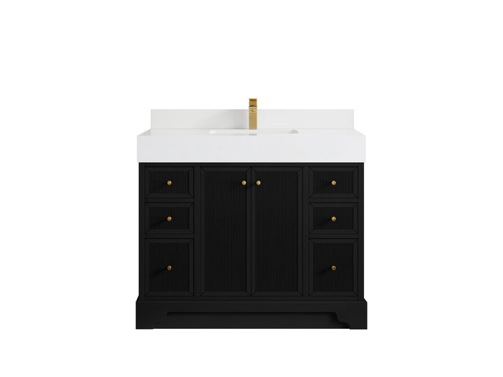Manhattan 42 in. W x 22 in. D Single Sink Bathroom Vanity - photo 12