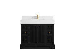 Manhattan 42 in. W x 22 in. D Single Sink Bathroom Vanity - photo 9