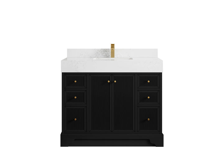 Manhattan 42 in. W x 22 in. D Single Sink Bathroom Vanity - photo 10