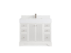 Manhattan 42 in. W x 22 in. D Single Sink Bathroom Vanity - photo 12