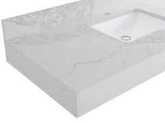 Manhattan 48 in. W x 22 in. D Double Sink Bathroom Vanity - photo 11