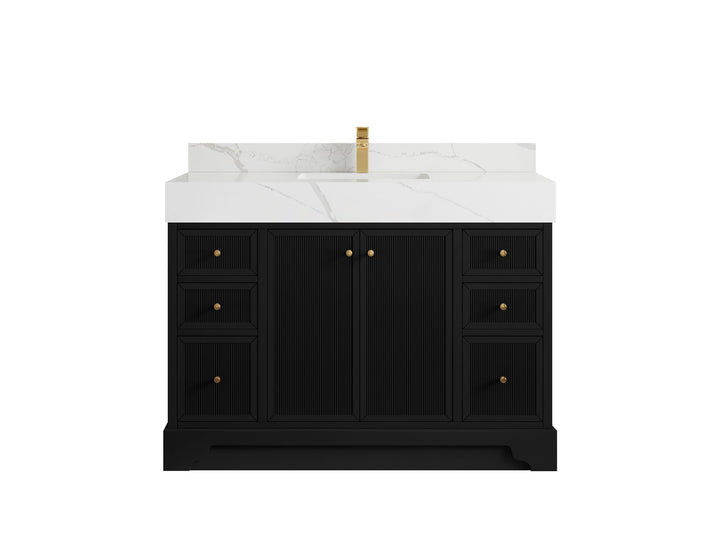 Manhattan 48 in. W x 22 in. D Single Sink Bathroom Vanity - photo 8