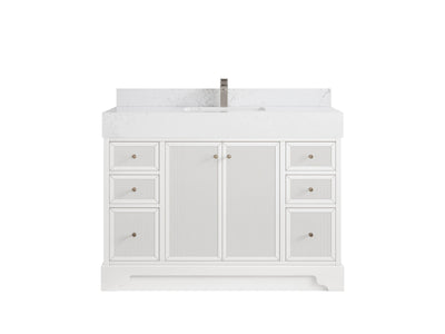 Manhattan 48 in. W x 22 in. D Single Sink Bathroom Vanity - Willow Bath and Vanity