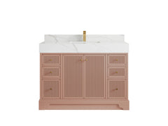 Manhattan 48 in. W x 22 in. D Single Sink Bathroom Vanity - photo 12