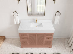 Manhattan 48 in. W x 22 in. D Single Sink Bathroom Vanity - photo 13