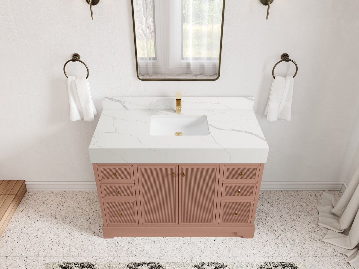 Manhattan 48 in. W x 22 in. D Single Sink Bathroom Vanity