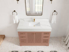Manhattan 48 in. W x 22 in. D Single Sink Bathroom Vanity - photo 11